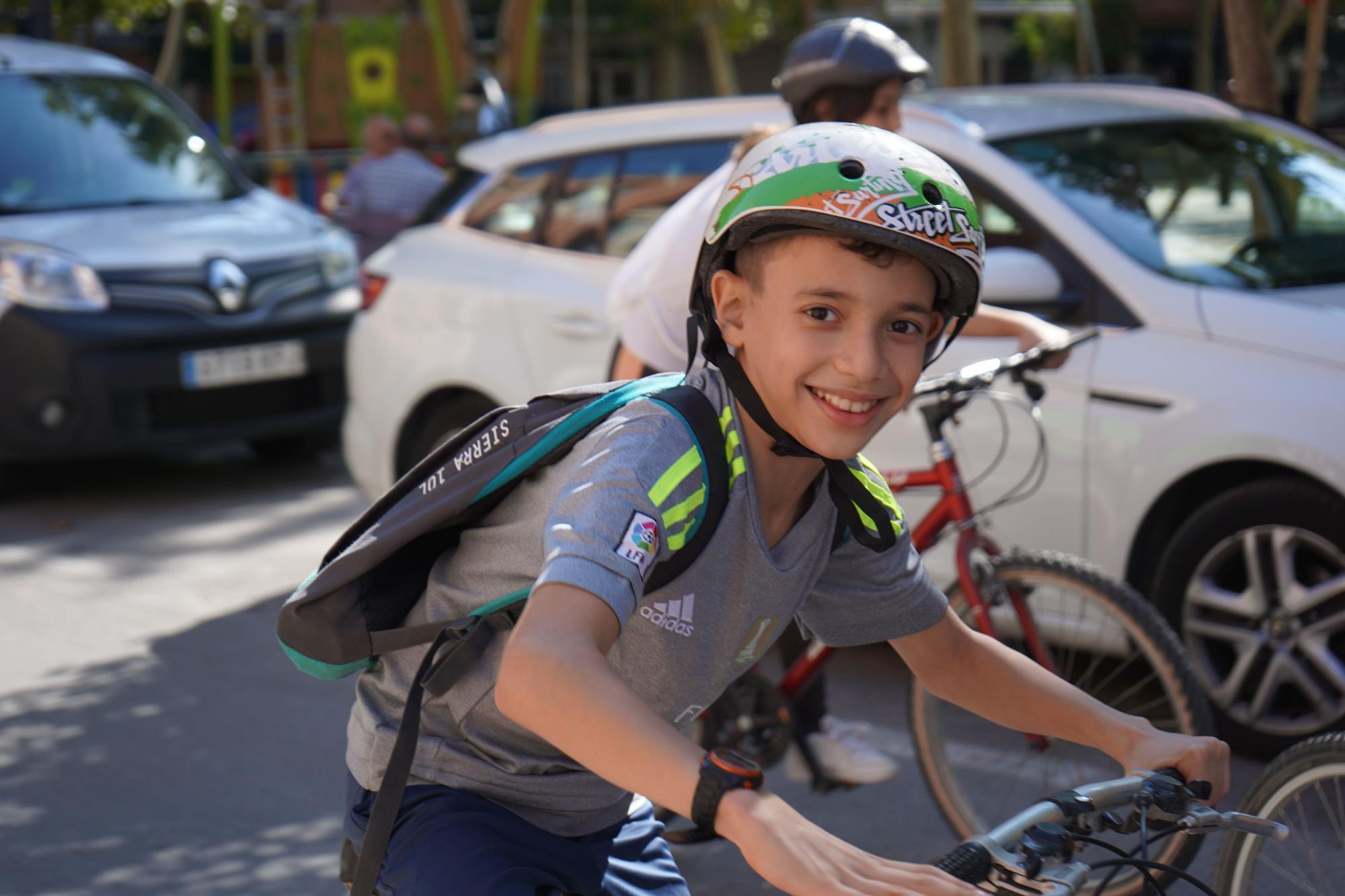 200 escolares de Ontinyent celebran el Día Mundial Sin Coches