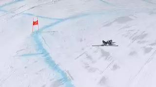 ¡Drama para Lindsey Vonn, que tiene que ser evacuada en helicóptero tras una durísima caída!