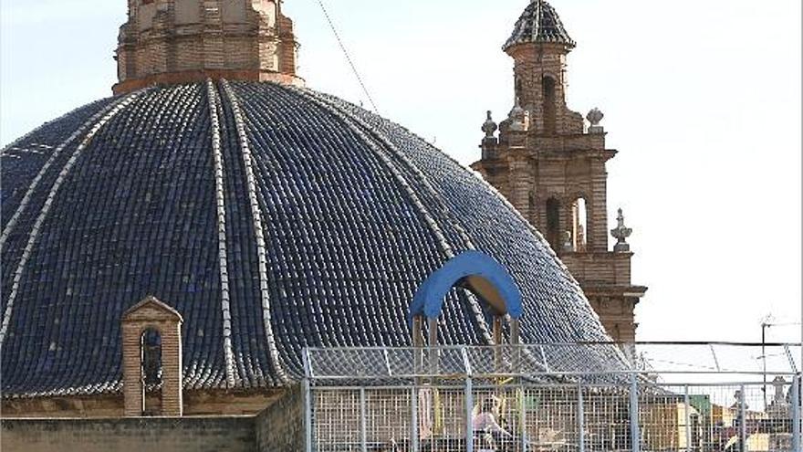 Patio de  recreo en  las alturas