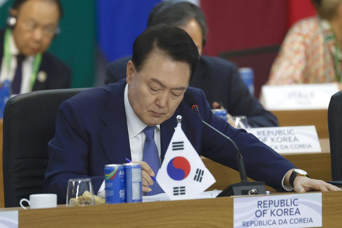 El expresidente de Corea del Sur Yoon Suk-Yeol.