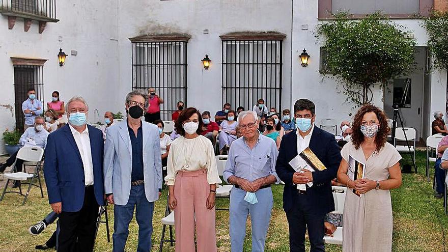 Presentación ayer del libro en Montilla.