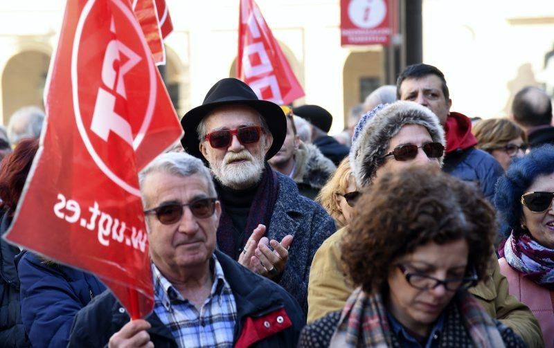 Concentración de pensionistas