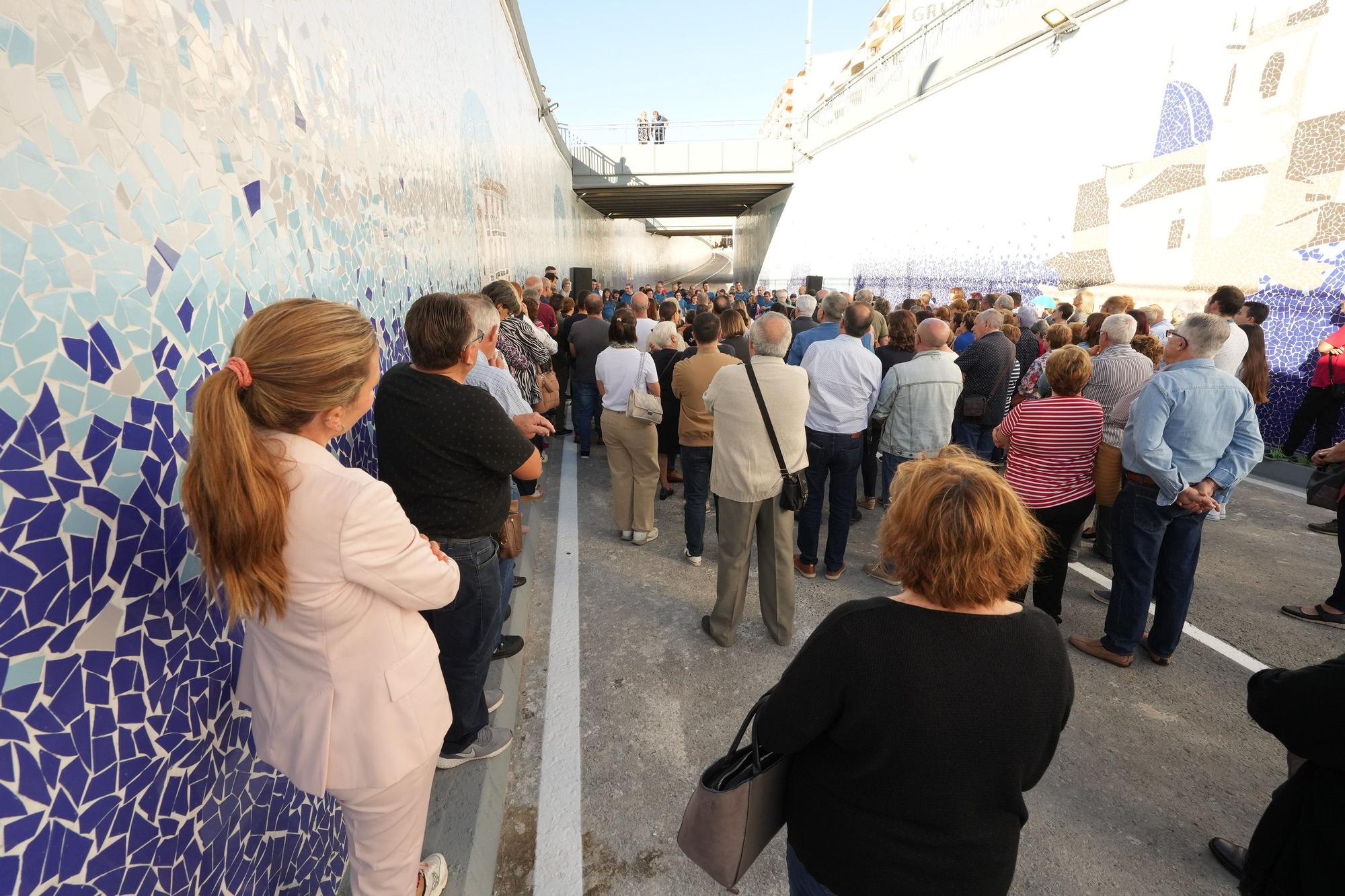 Onda reabre el túnel de entrada al municipio con el gran mural cerámico