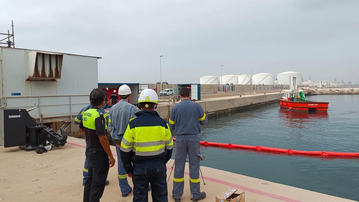 Imagen de archivo: Simulacro en el Puerto de Castellón