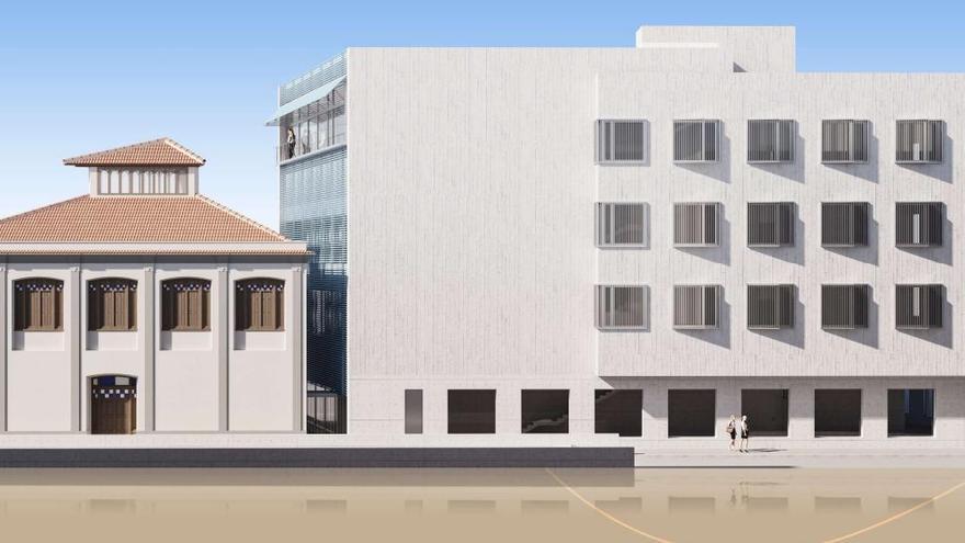 Recreación de la remodelación de las Eras de la Sal y su entorno