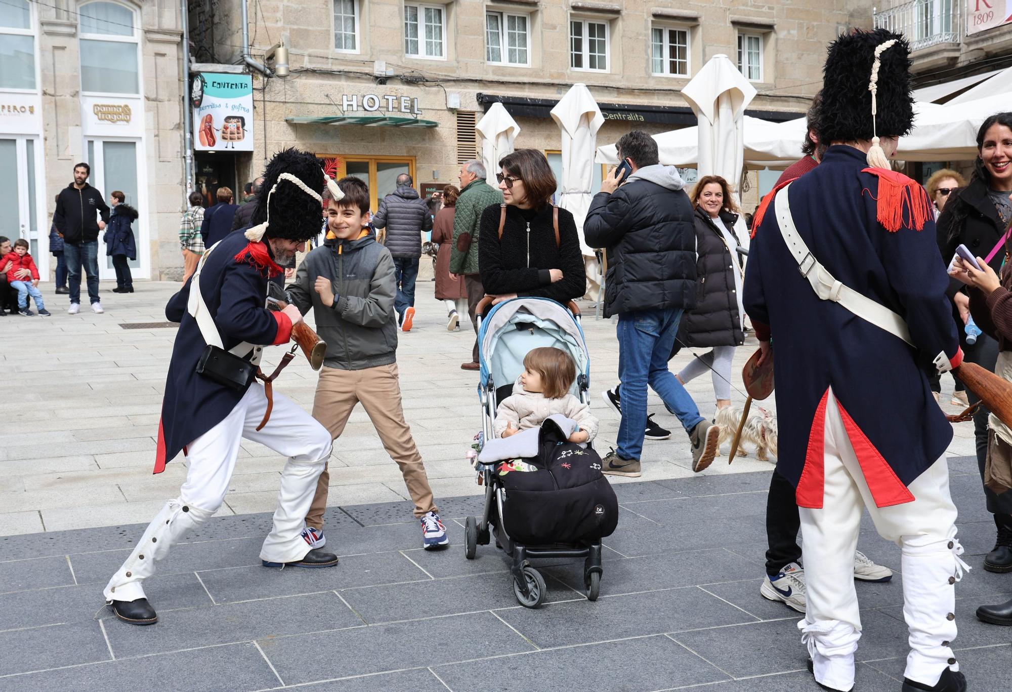 Día dos de la invasión francesa: las tropas de Napoleón no frustran la fiesta a los vigueses