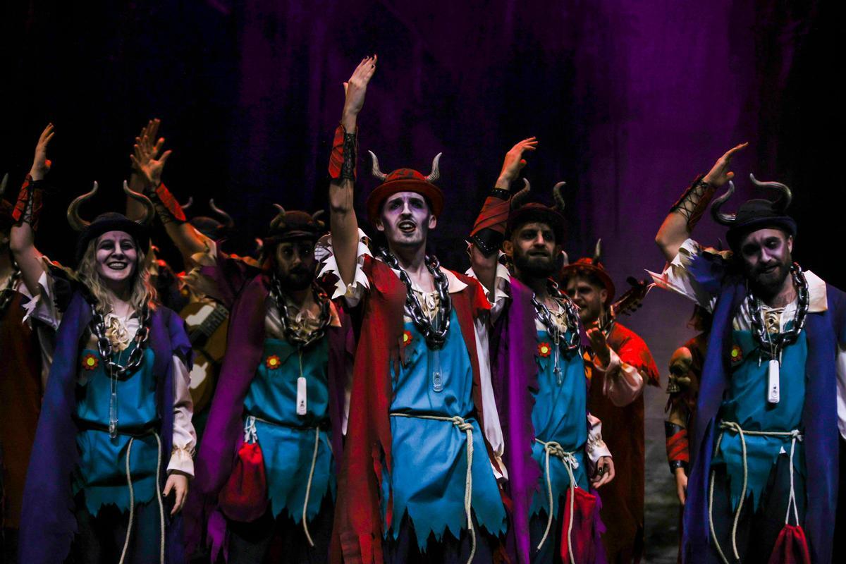 COAC Málaga 2024 | La comparsa 'Tus demonios', en la segunda preliminar