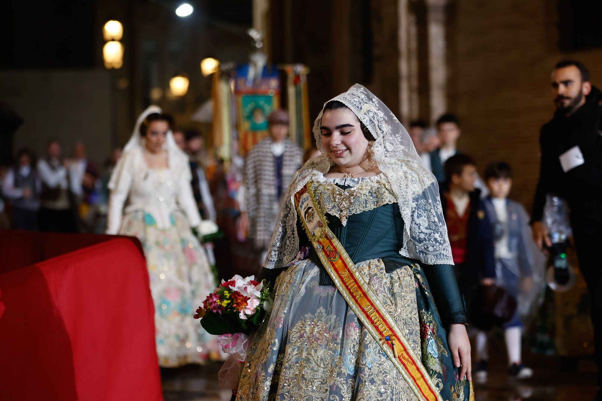 Falleras Mayores en la Ofrenda 2025. Día 18 (y 3/3)