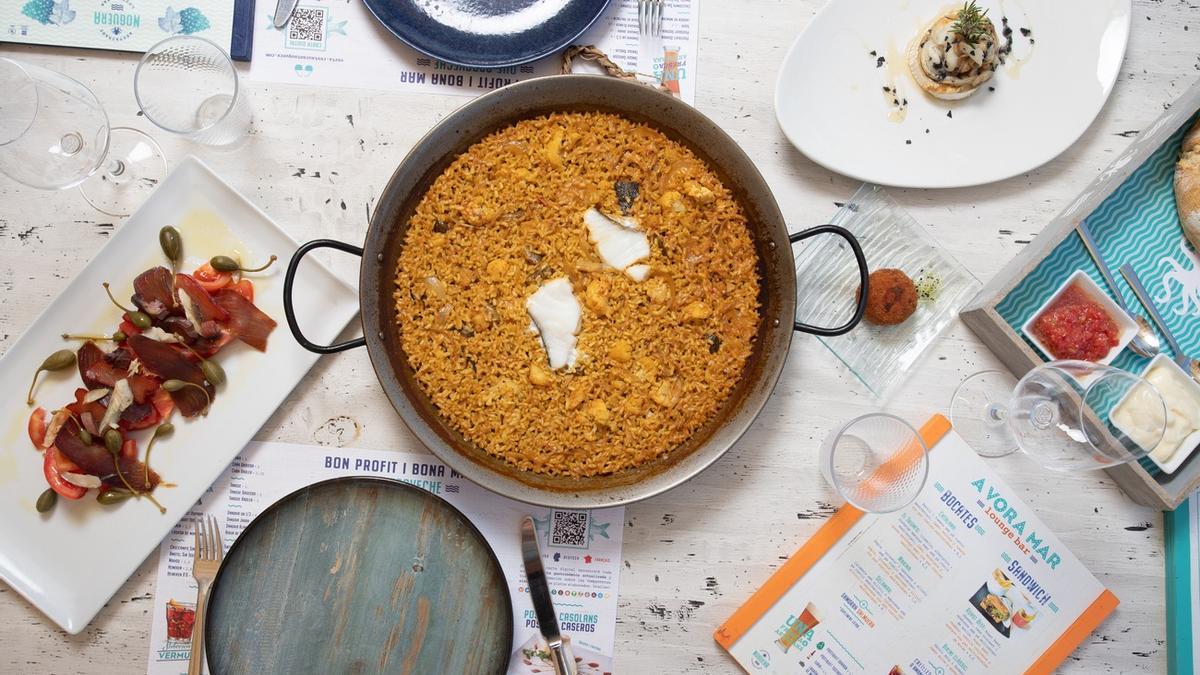 Algunos de los platos del Restaurant Noguera.