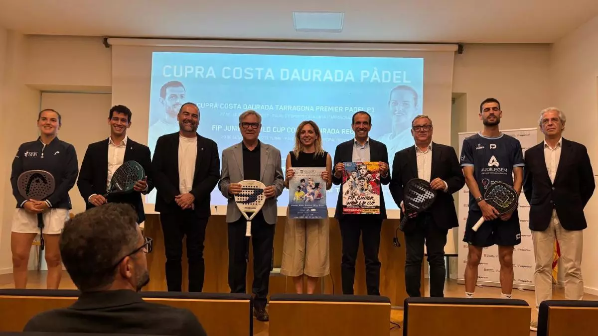 Cuenta atrás activada: El Cupra Premier Padel Costa Daurada y el Mundial de Menores de Reus alzan el telón