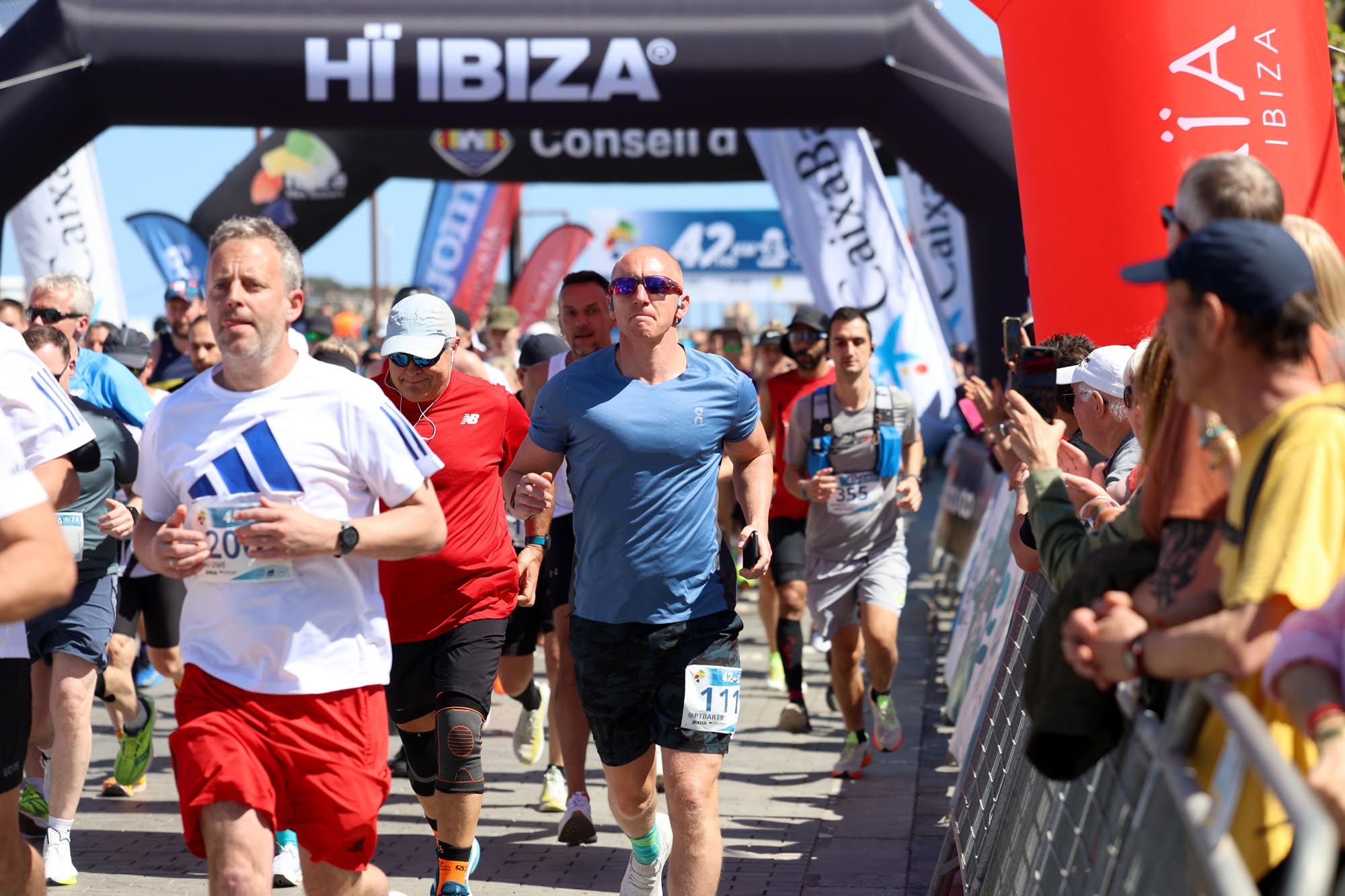 El Santa Eulària Ibiza Marathon, en imágenes