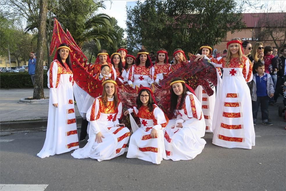 Las imágenes del desfile de San Jorge en Cáceres