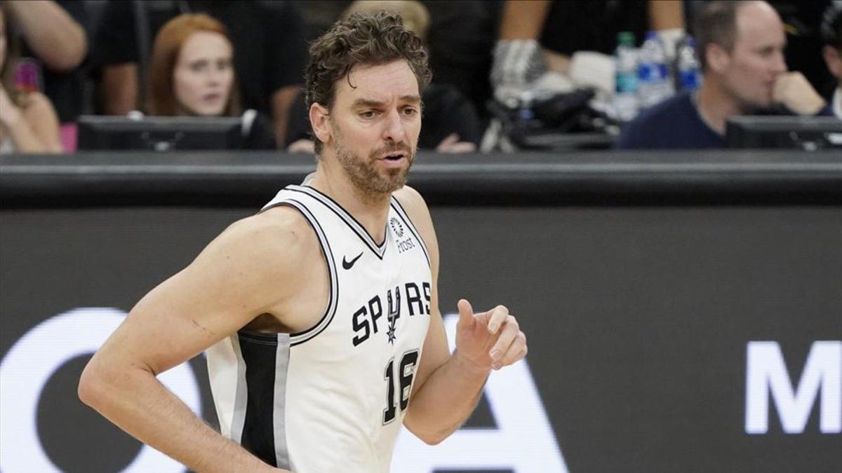 Pau Gasol en un partido de la NBA