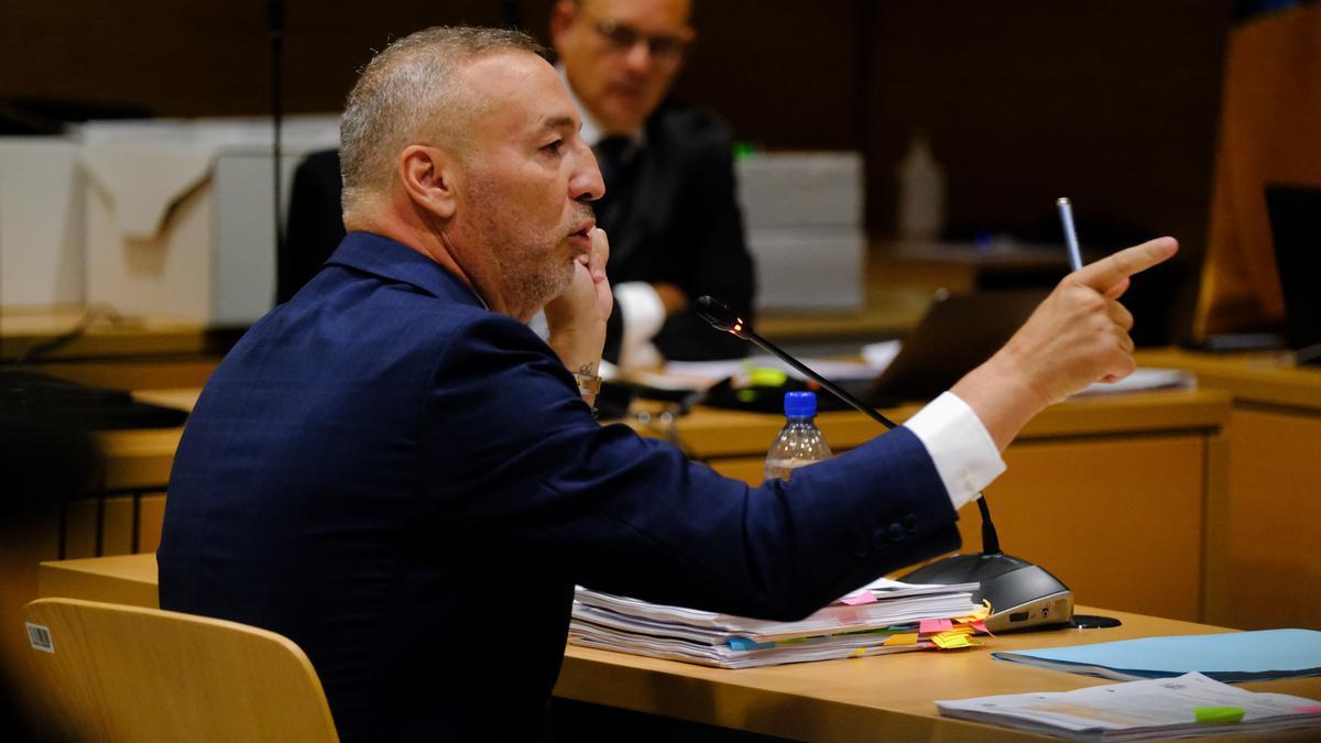 Miguel Ángel Ramírez, durante el juicio.