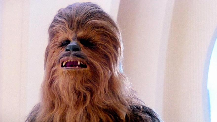 Chewbacca, el mítico personaje de Star Wars // FARO