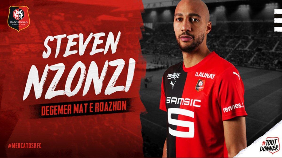 Nzonzi, cedido al Rennes hasta final de temporada