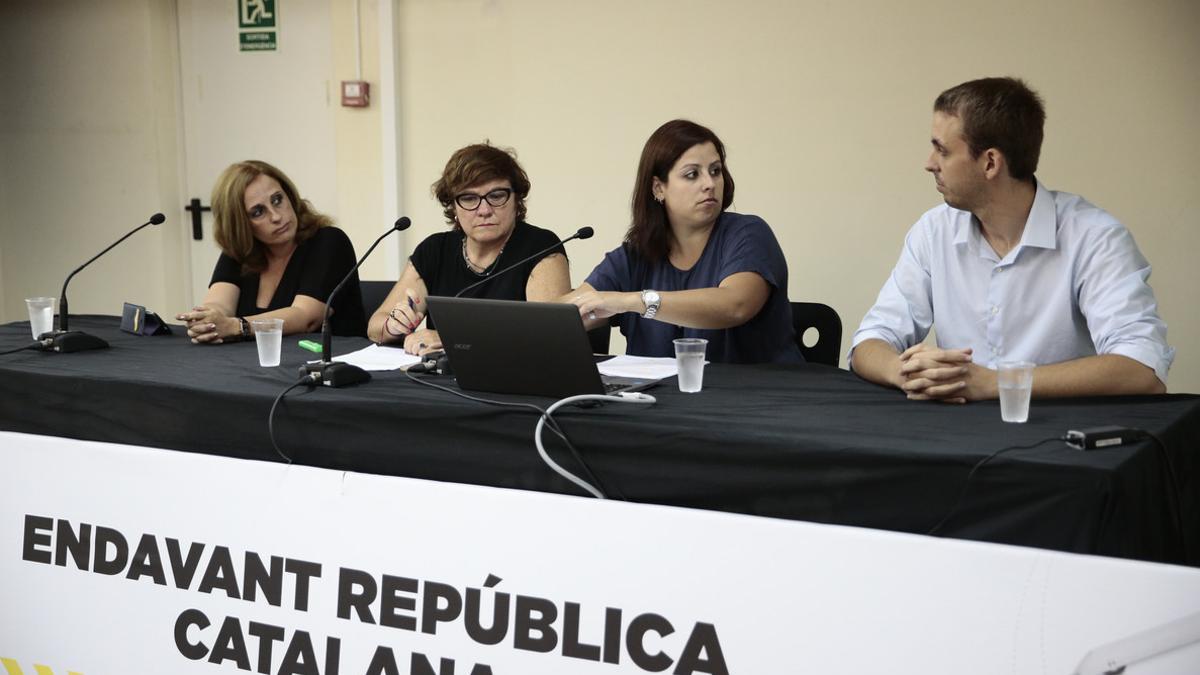 Rueda de prensa de la ANC