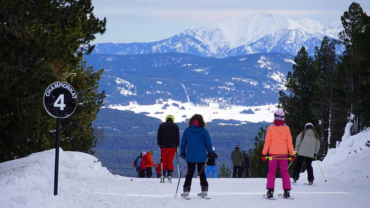 Esquiadors a Font Romeu