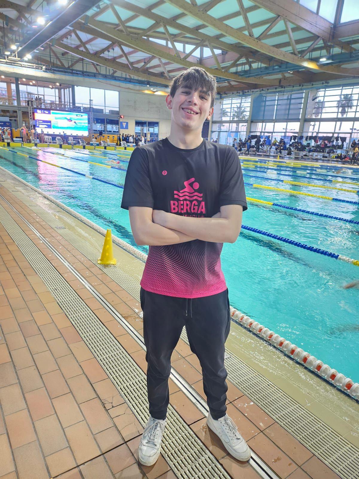 Gil Venturós, del Berga Aquàtic Club