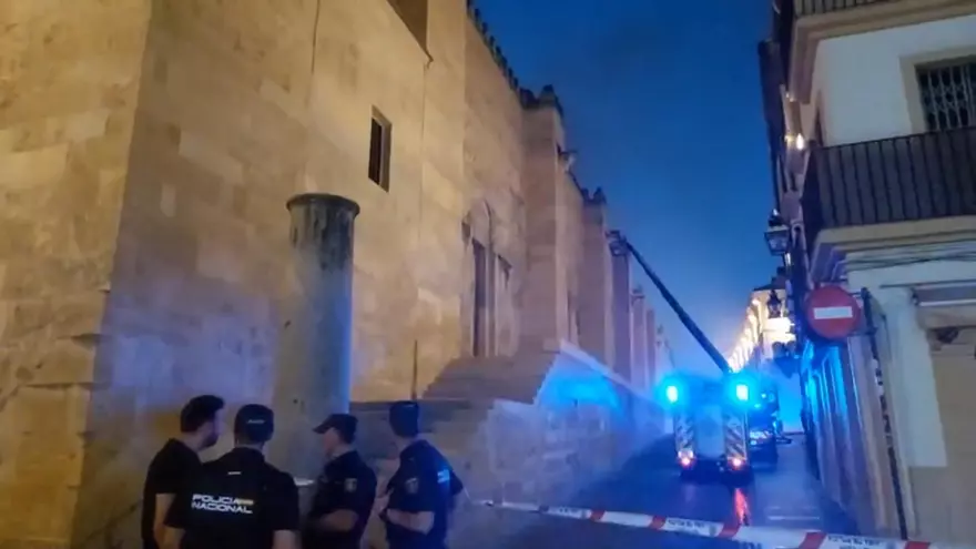 Arde la Mezquita-Catedral
