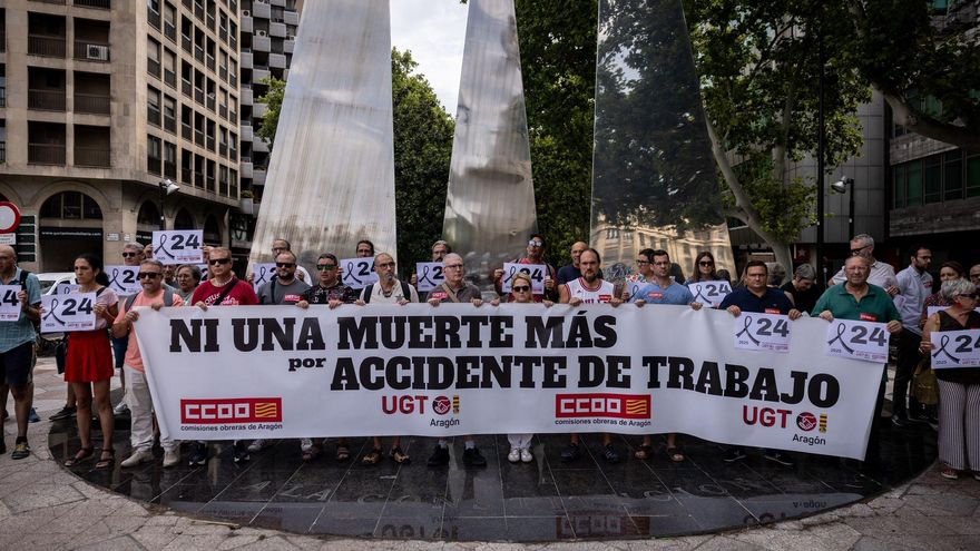 Una nueva muerte en el trabajo en Aragón eleva a más de 160 los fallecidos desde 2020