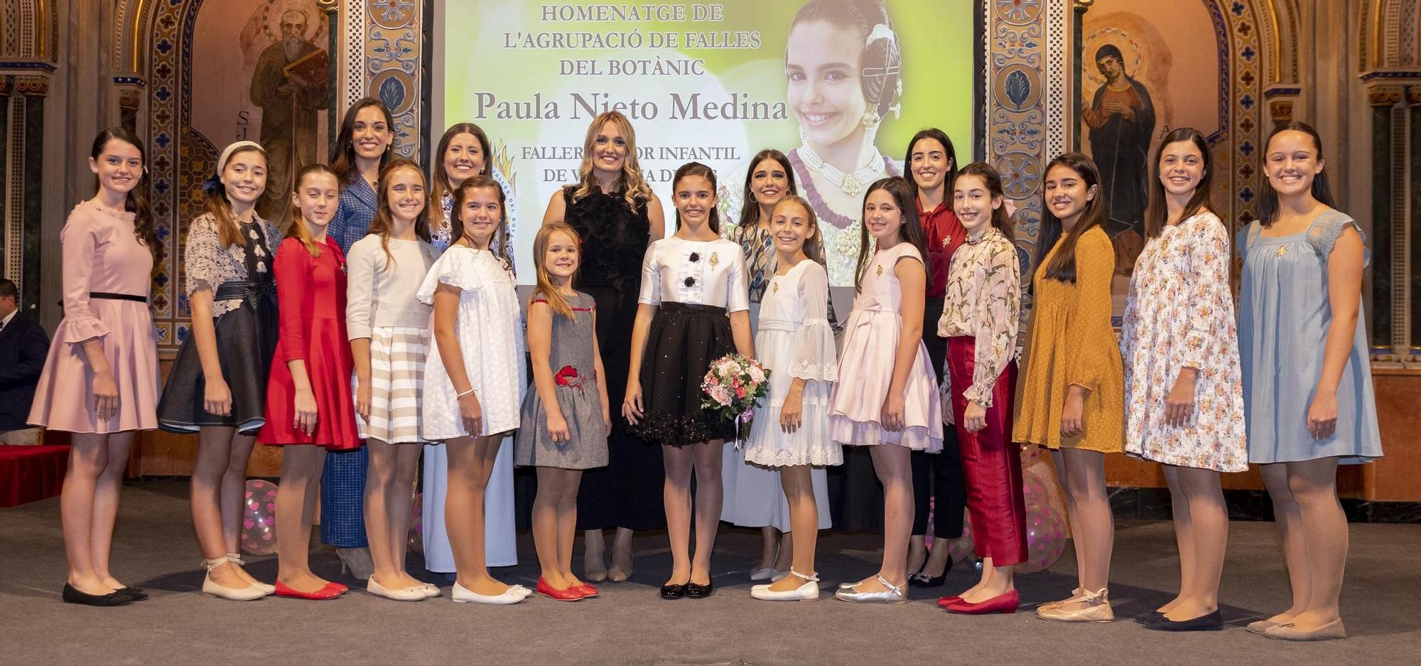 La fiesta más feliz de Paula Nieto en la Agrupación del Botànic