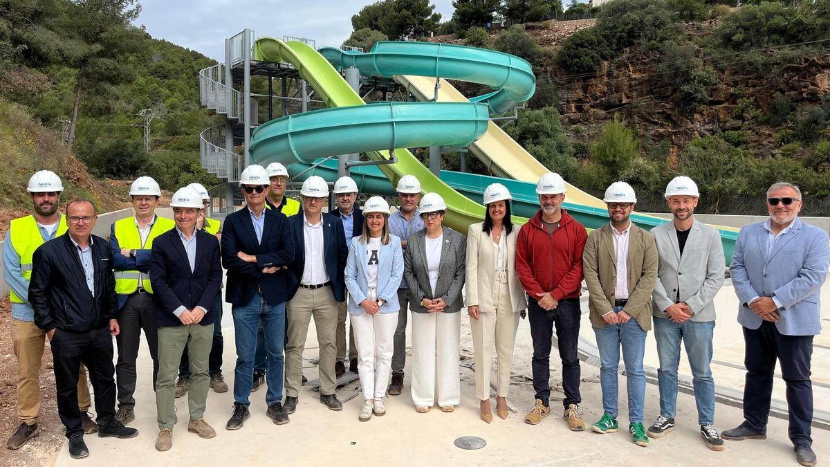 Uno de los proyectos más importantes actualmente en ejecución es el nuevo parque acuático del Paratge de Sant Josep, que abrirá sus puertas el 1 de julio.