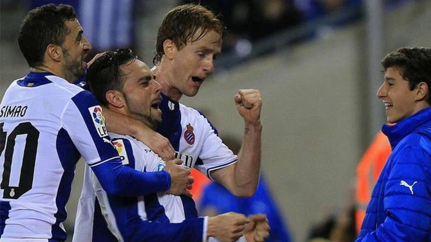 Sergio García le da el triunfo al Espanyol frente al Celta (1-0)