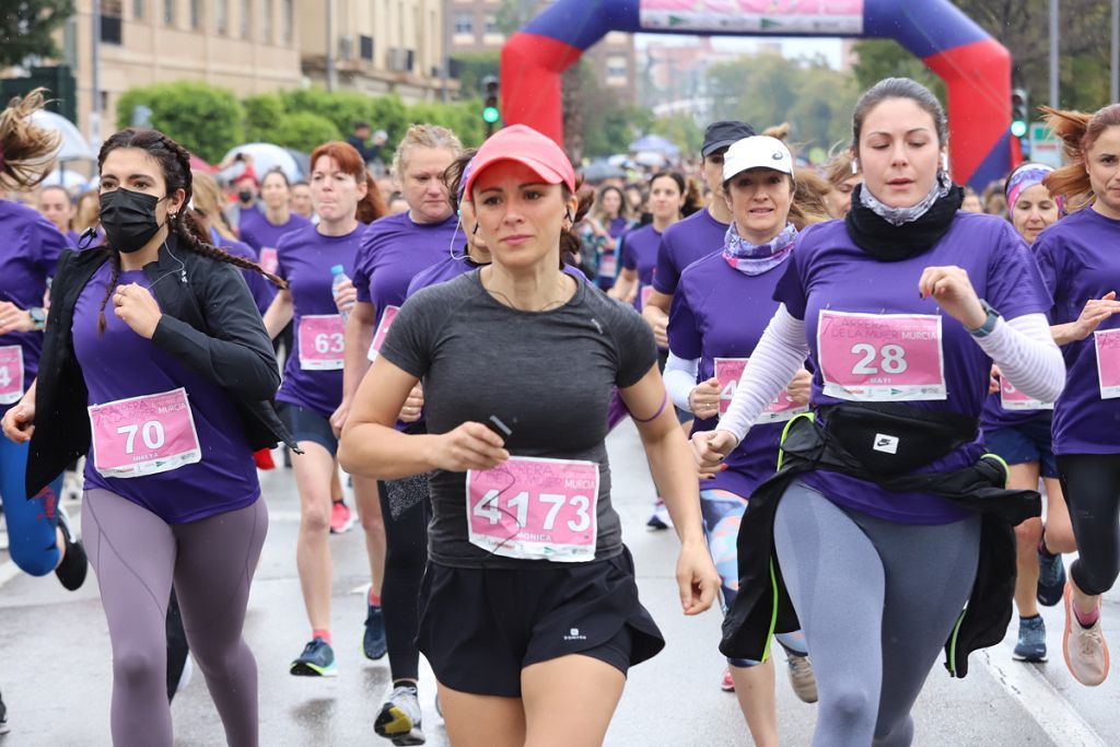 Carrera de la Mujer Murcia 2022: Salida y recorrido