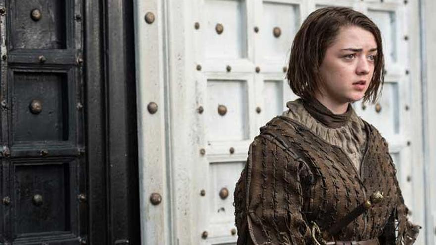 Maisie Williams es Arya en &#039;Juego de tronos&#039;.