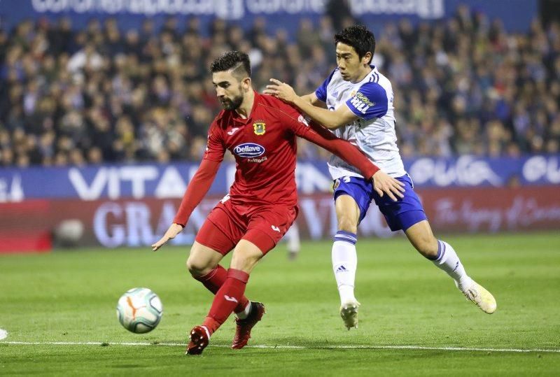 Partido entre el Real Zaragoza y el Fuenlabrada