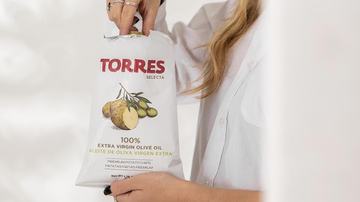 Patatas fritas Torres selecta.