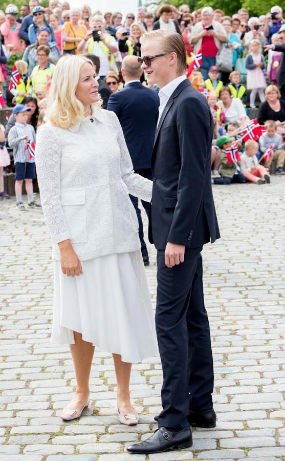 Marius Borg y la Princesa Mette-Marit