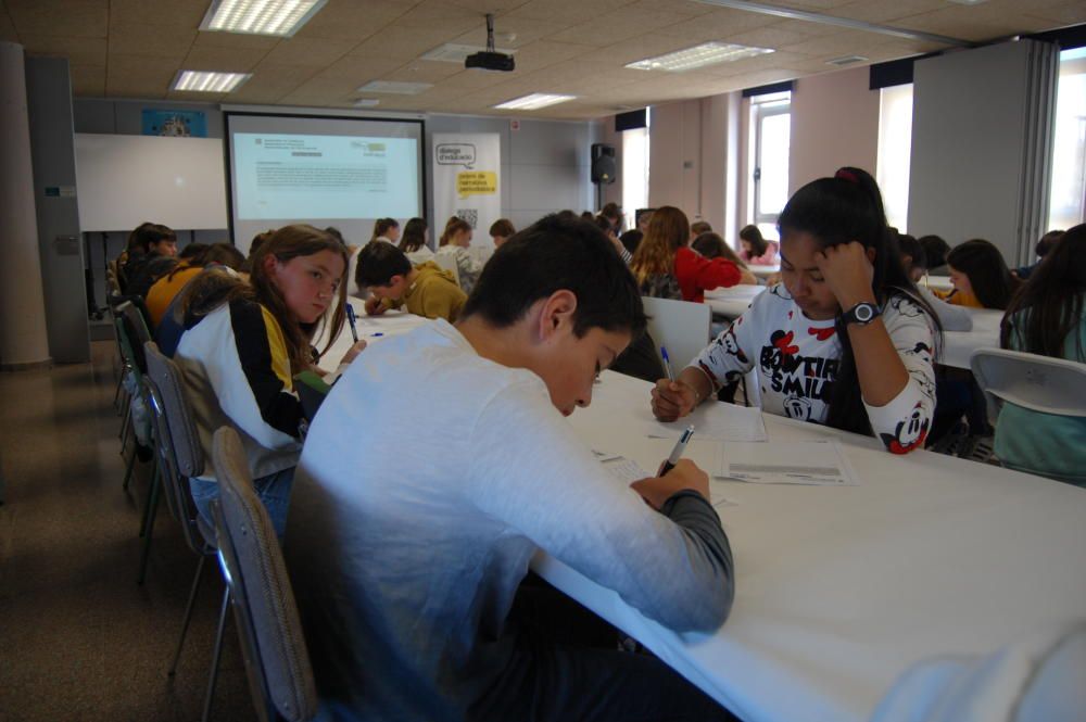 Alumnes de 6è al Premi Diàlegs d''Educació