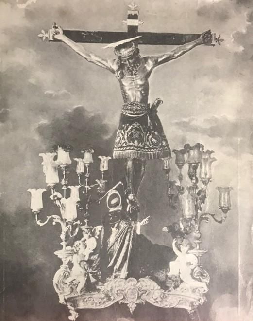 Imagen del Cristo conocido como "el morenet" de Paterna.