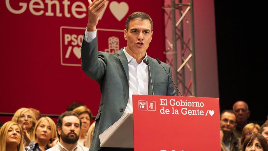 Direct: Pedro Sánchez rally in Tenerife
