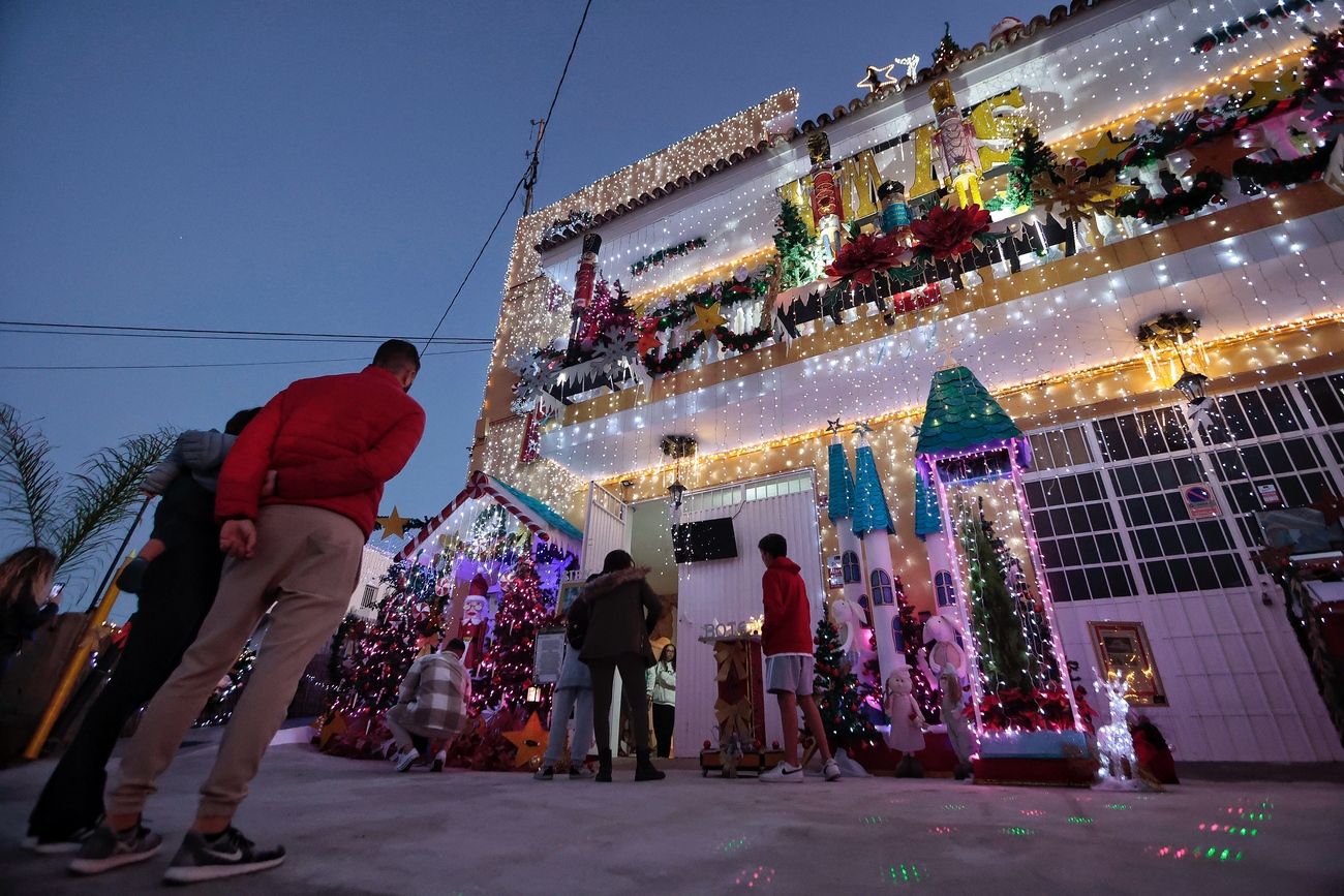 La casa más navideña de Tenerife