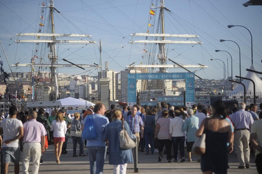 A Coruña, puerto final de la Tall Ships Races 2016