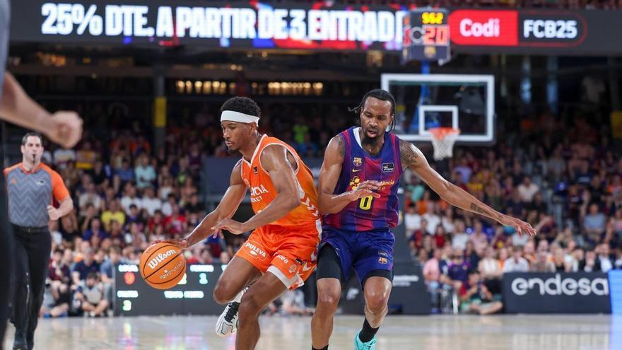 Las imágenes del cuarto partido entre el FC Barcelona y el Valencia Basket de la final de la Liga Endesa