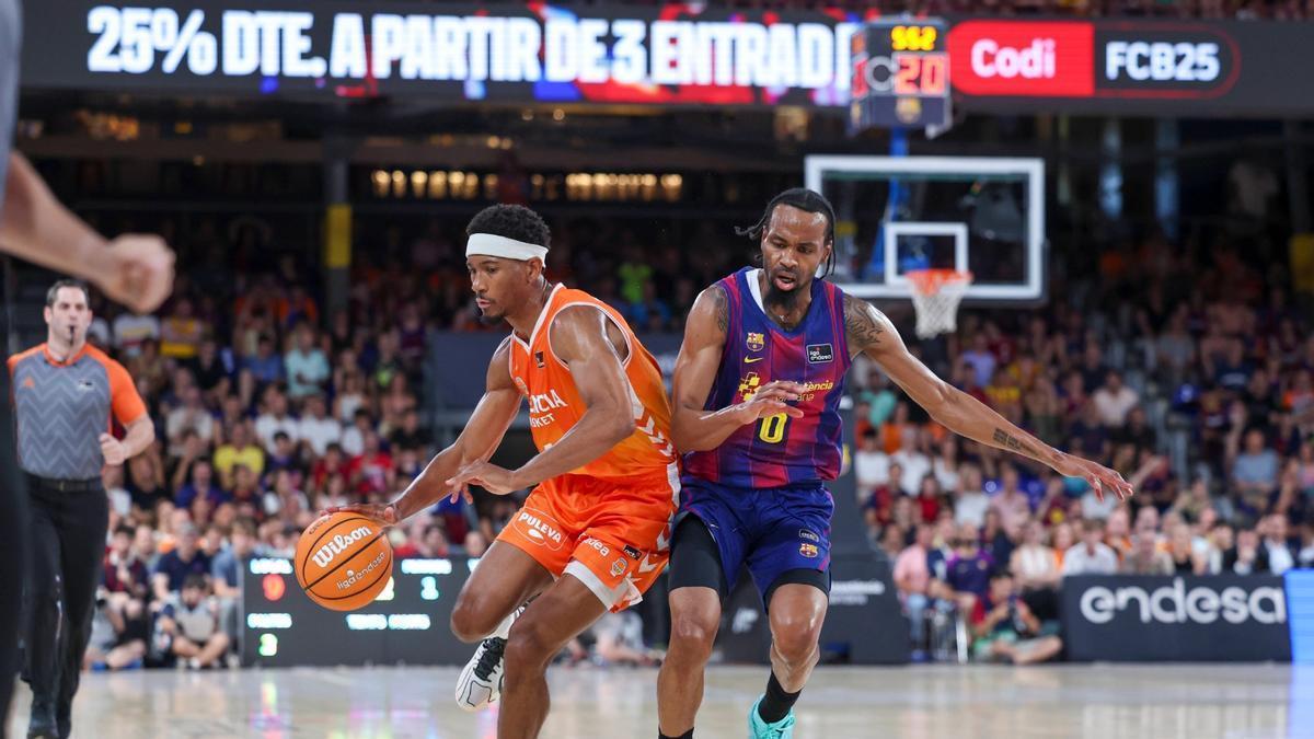 Un Valencia Basket de leyenda conquista su segunda Liga en el Palau