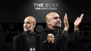 Guardiola, premio The Best a mejor entrenador