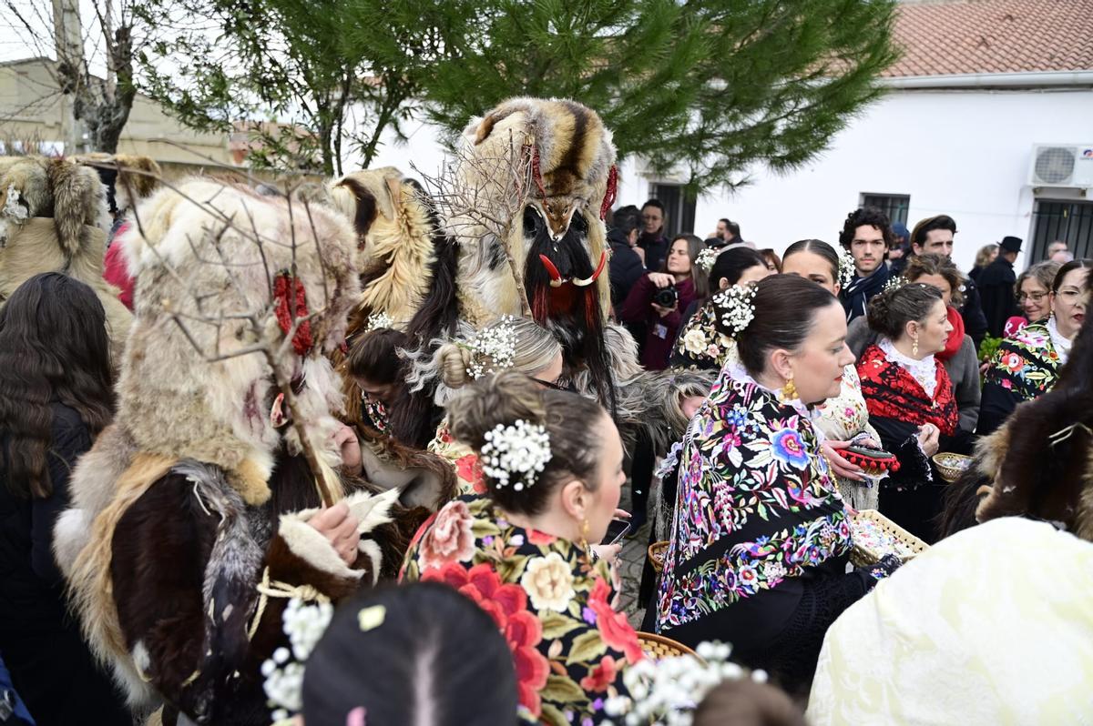 Las carantoñas en Acehúche.
