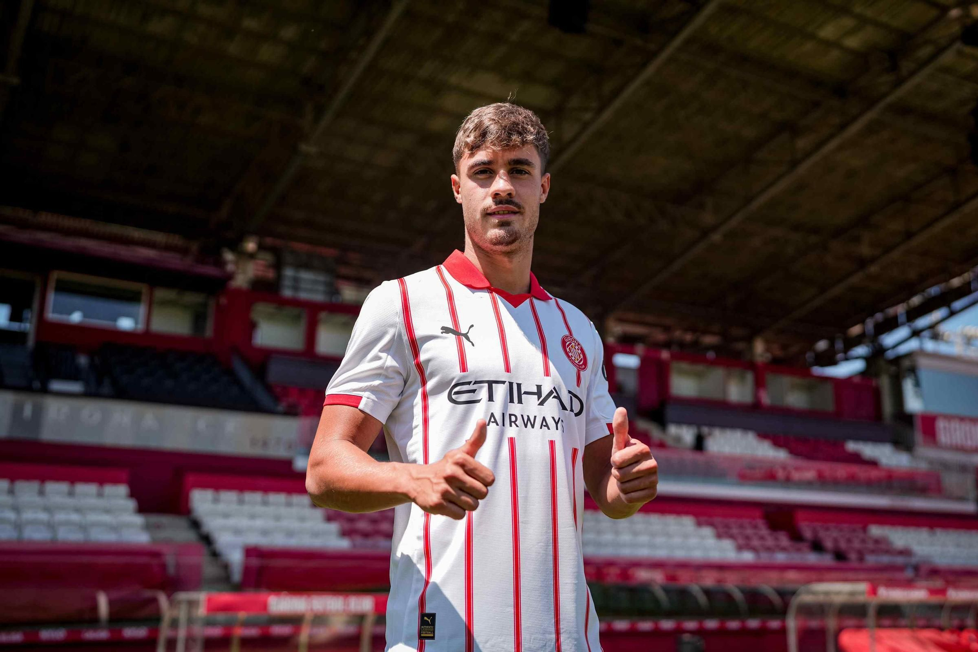 Les fotos d&#039;Hugo Rincón, nou jugador del Girona FC