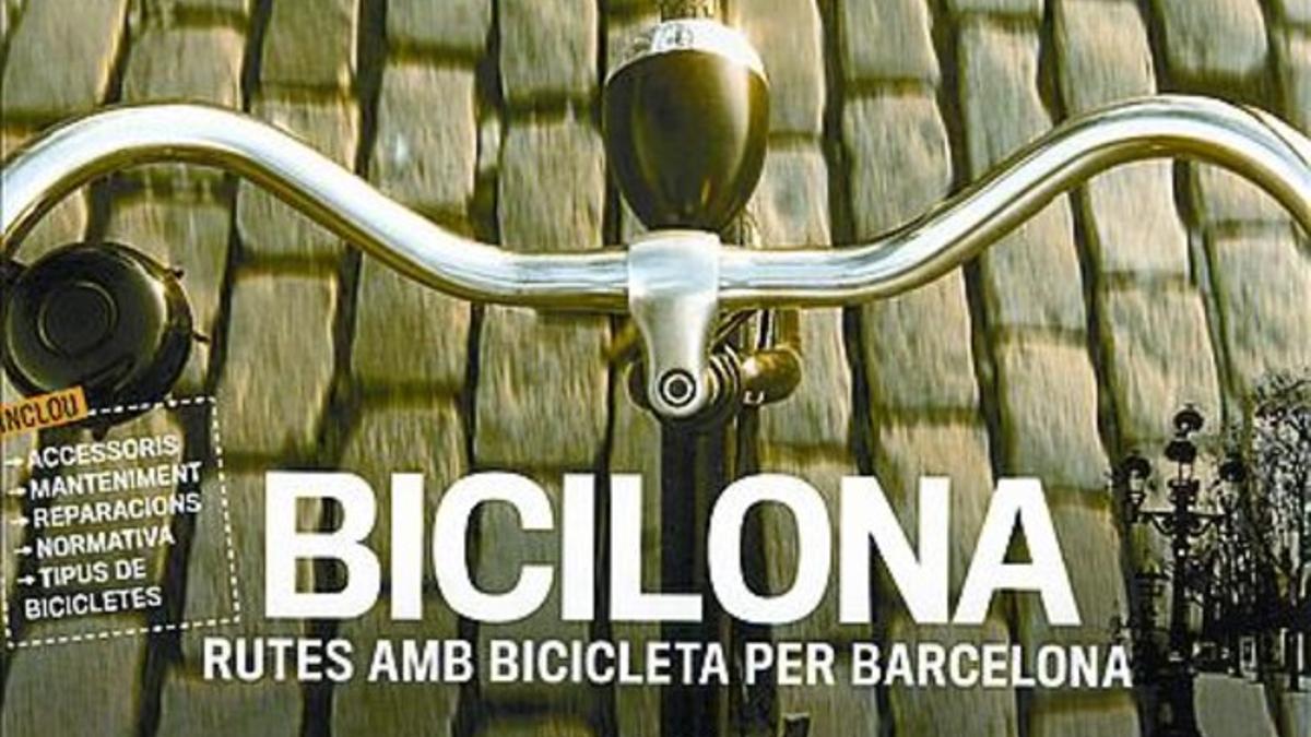 Portada del libro de rutas por la ciudad en bici.