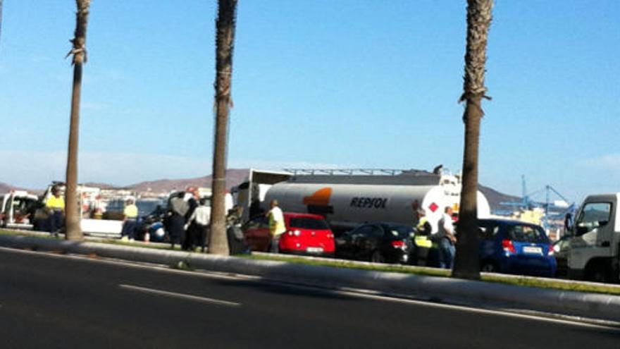 Accidente en la Avenida Marítima