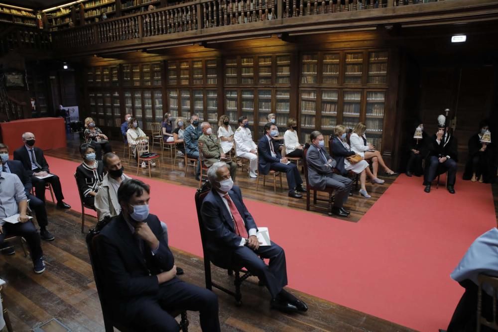 Acto de inauguración del nuevo curso académico en la Universidad de Oviedo