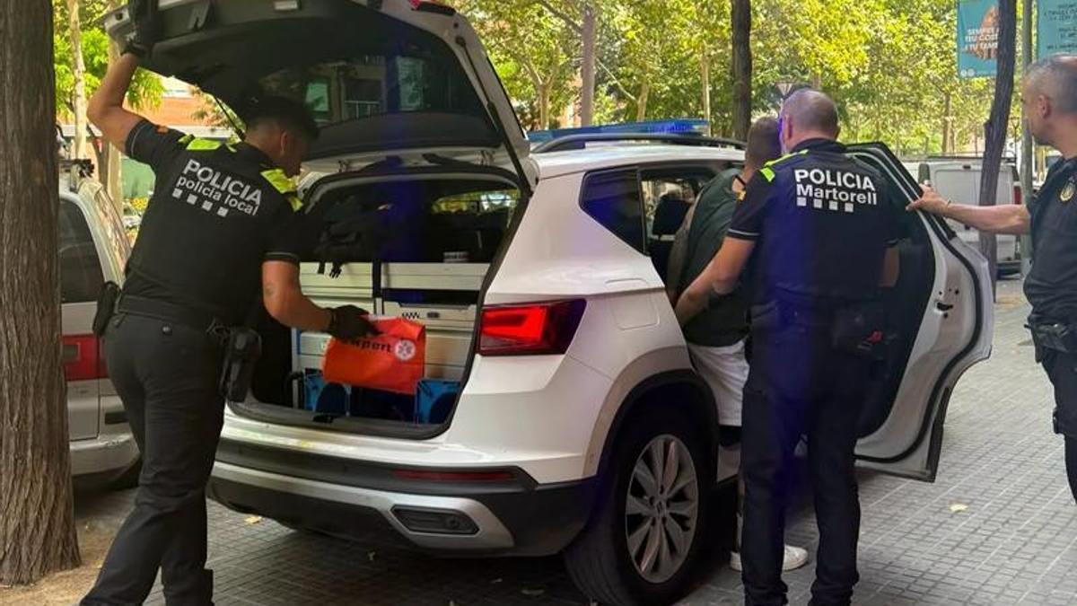 Detinguda una persona per un presumpte delicte contra la salut pública a Martorell