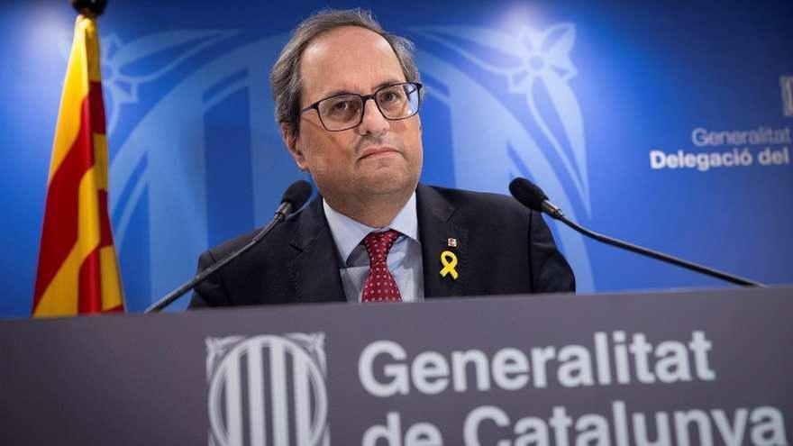 Joaquim Torra. // Efe