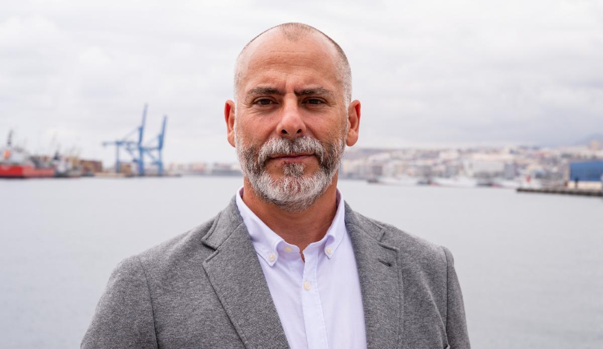 Eduardo Álvarez, presidente de los consignatarios del Puerto de Las Palmas.