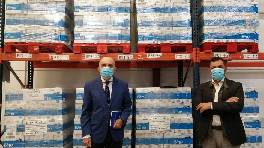 Mercadona entrega más de 7.000 litros de leche al Banco de Alimentos de la Costa del Sol